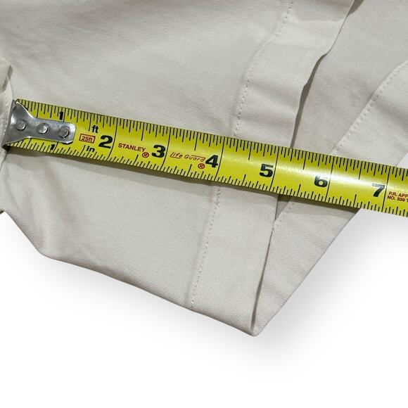 J. Crew Size 8 Pleated Capeside High Rise Chino Shorts Natural Khaki Old Money - Picture 11 of 11